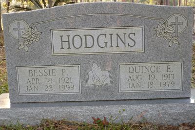 Bessie P & Quince E Hodgins