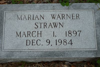 Marian Warner Strawn