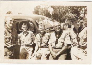 Troop 8 Eustis, Fl Boy Scouts around 1944
