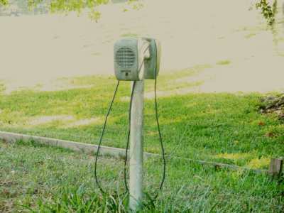 Movie Garden Drive In Speakers