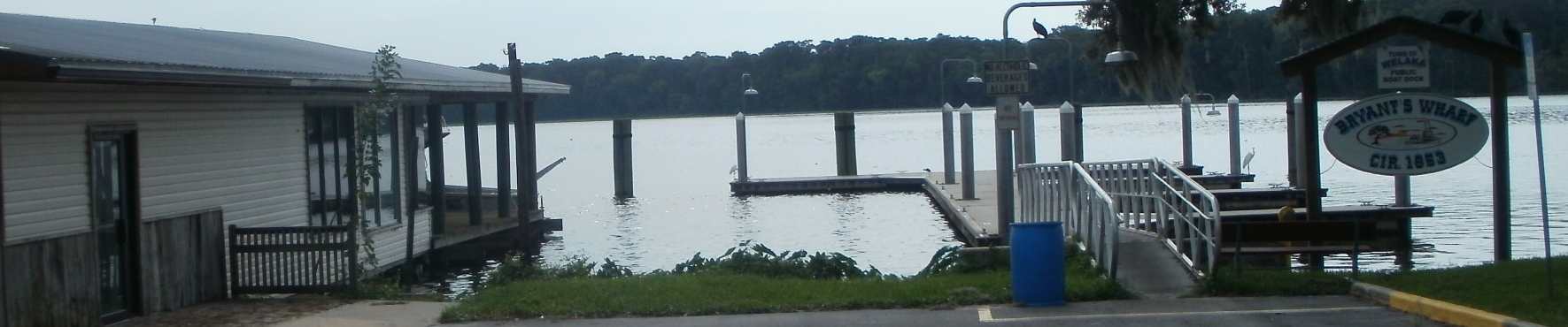 Bryant's Wharf Circa 1853, Welaka