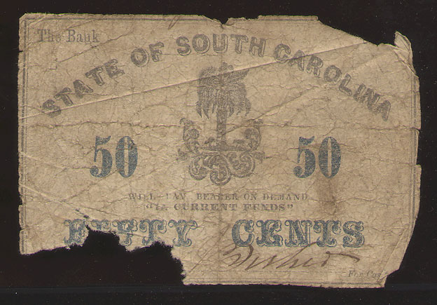 Confederate money